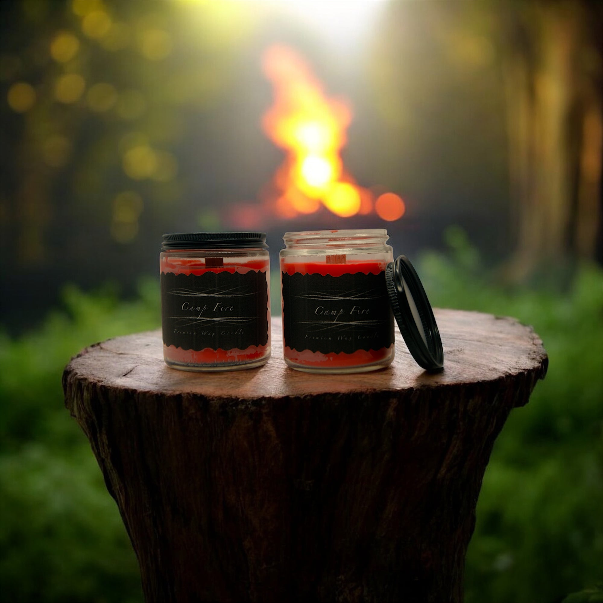 Campfire Candle