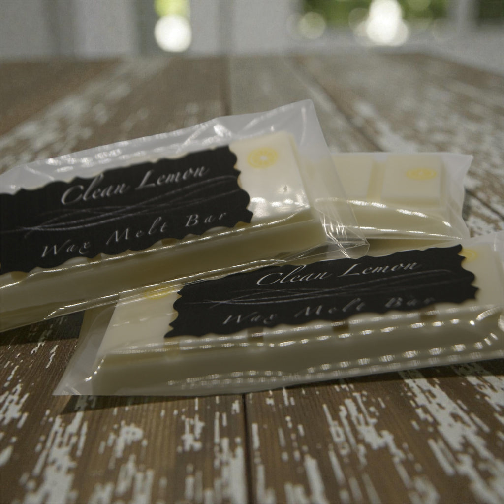 Clean Lemon Melt Bars